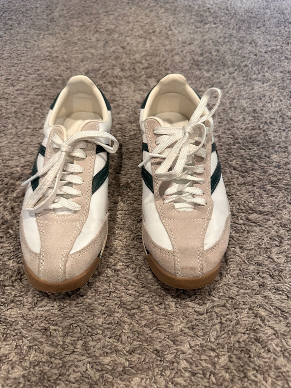 Tretorn Rawlins Sneaker - Women's Size 7.5 Green And White